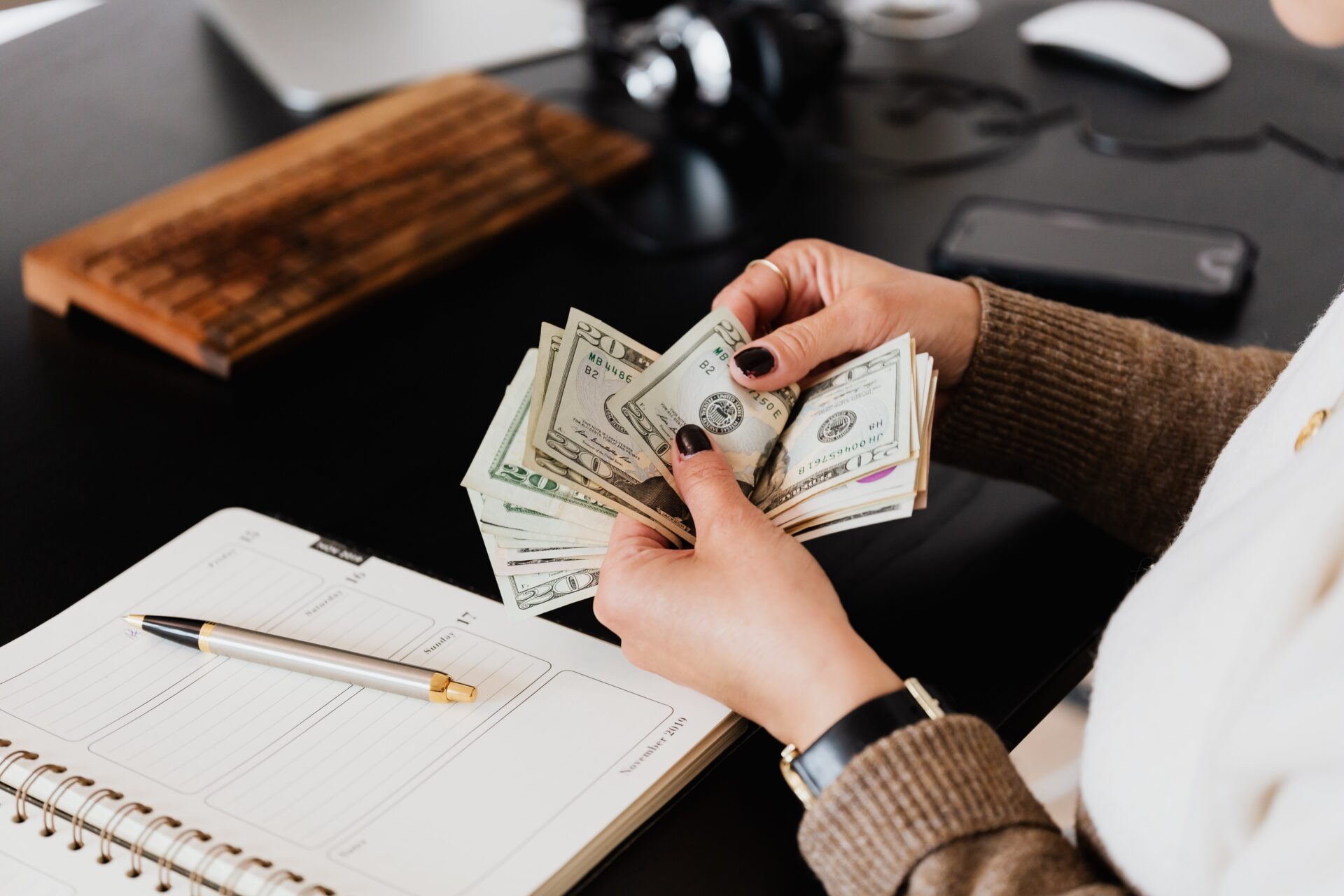 Managing payroll for your business.